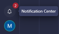 Notification center in rambox