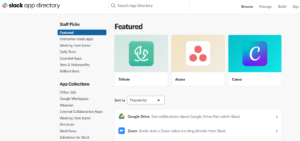 Slack App Directory 