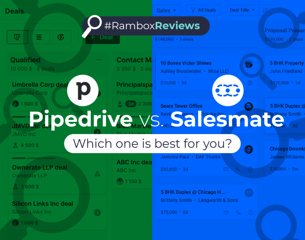 Pipedrive vs salesmate