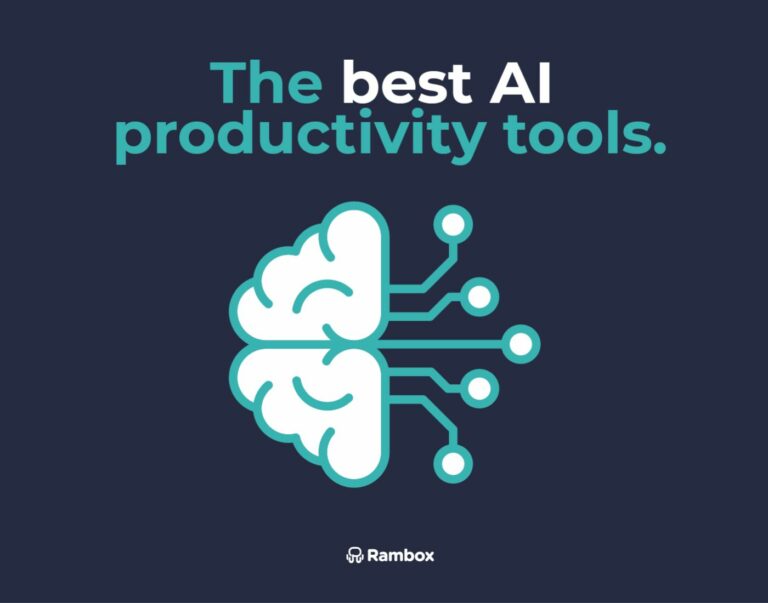 The best AI productivity tools - Rambox