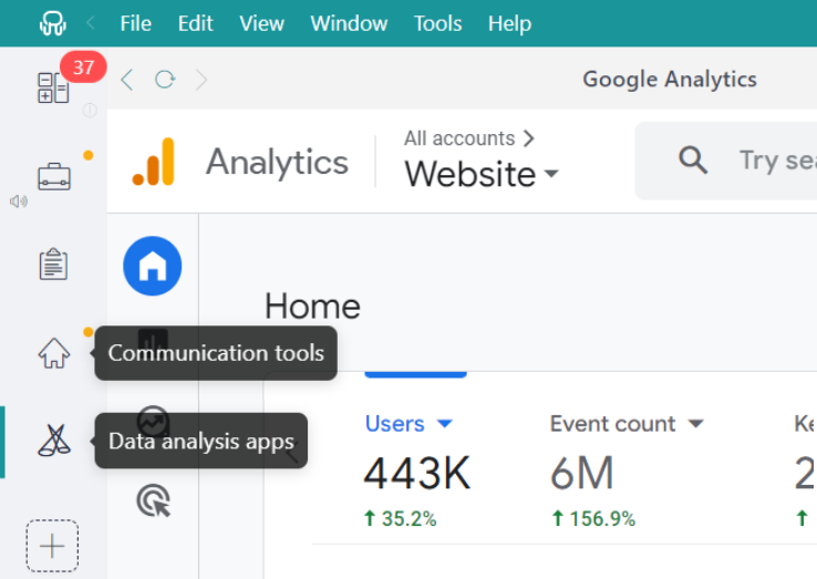 Data analysis app - Rambox