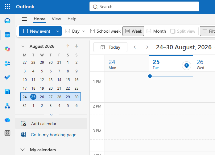 Add Calendar to Outlook