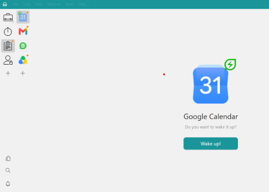 Google Calendar in Rambox