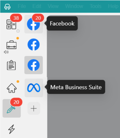 multiple facebook accounts vs meta business suite