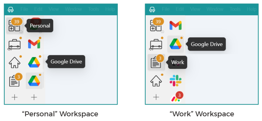 multiple google drive accounts on desktop-Rambox Pro