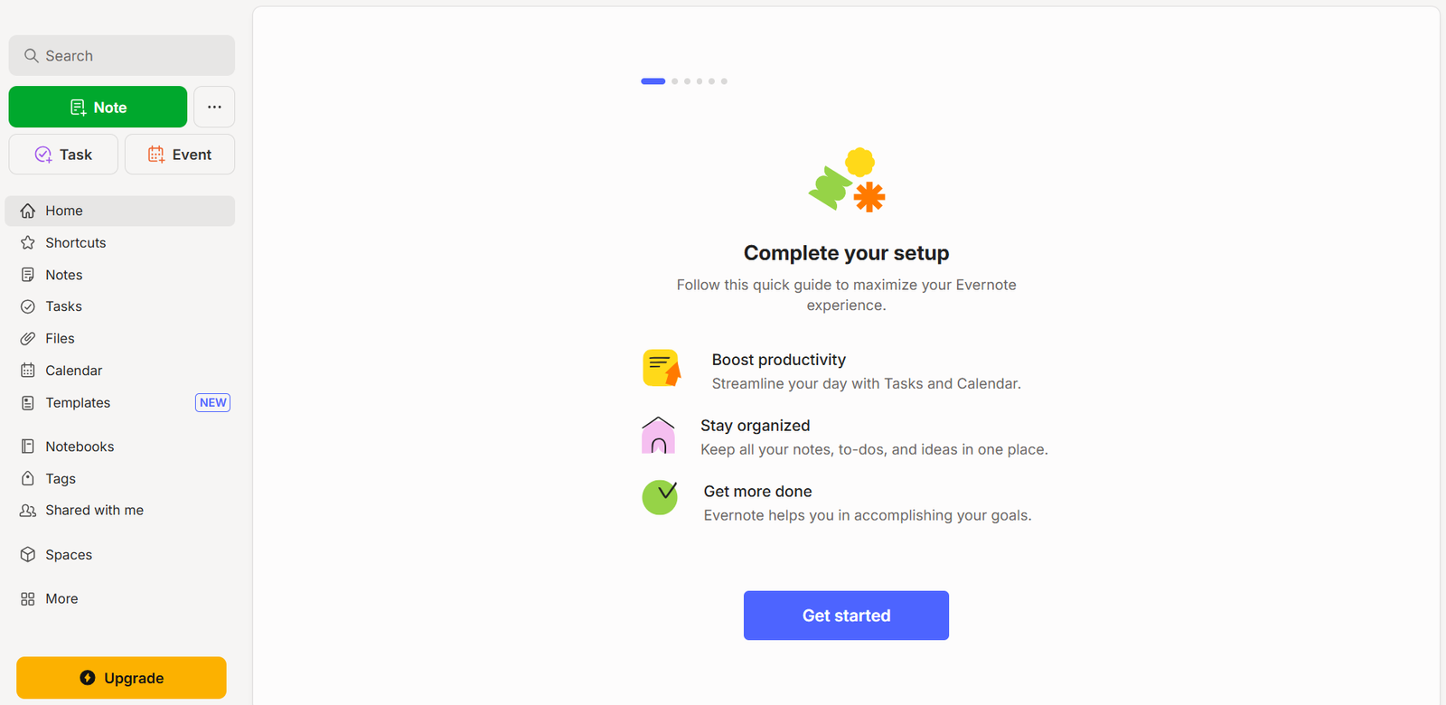 Evernote vs OneNote-Evernote interface