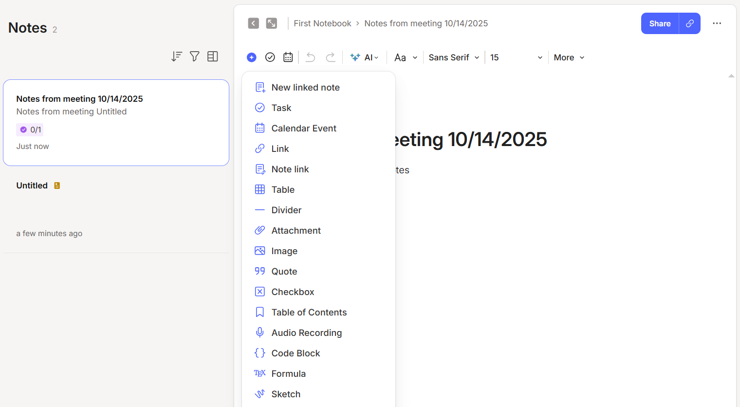Evernote vs OneNote-Evernote organization
