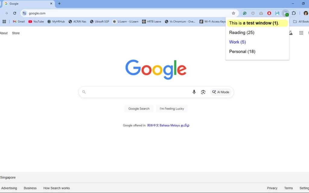 Simple Window Saver, gestor de pestañas para Chrome