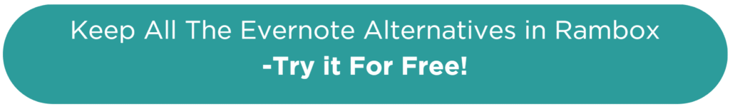 CTA Evernote alternatives