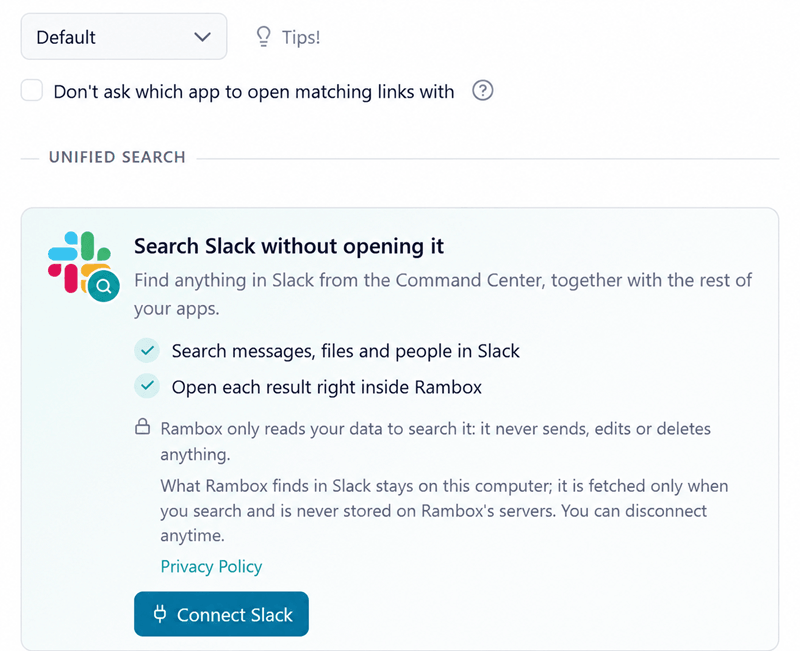 Unified Search