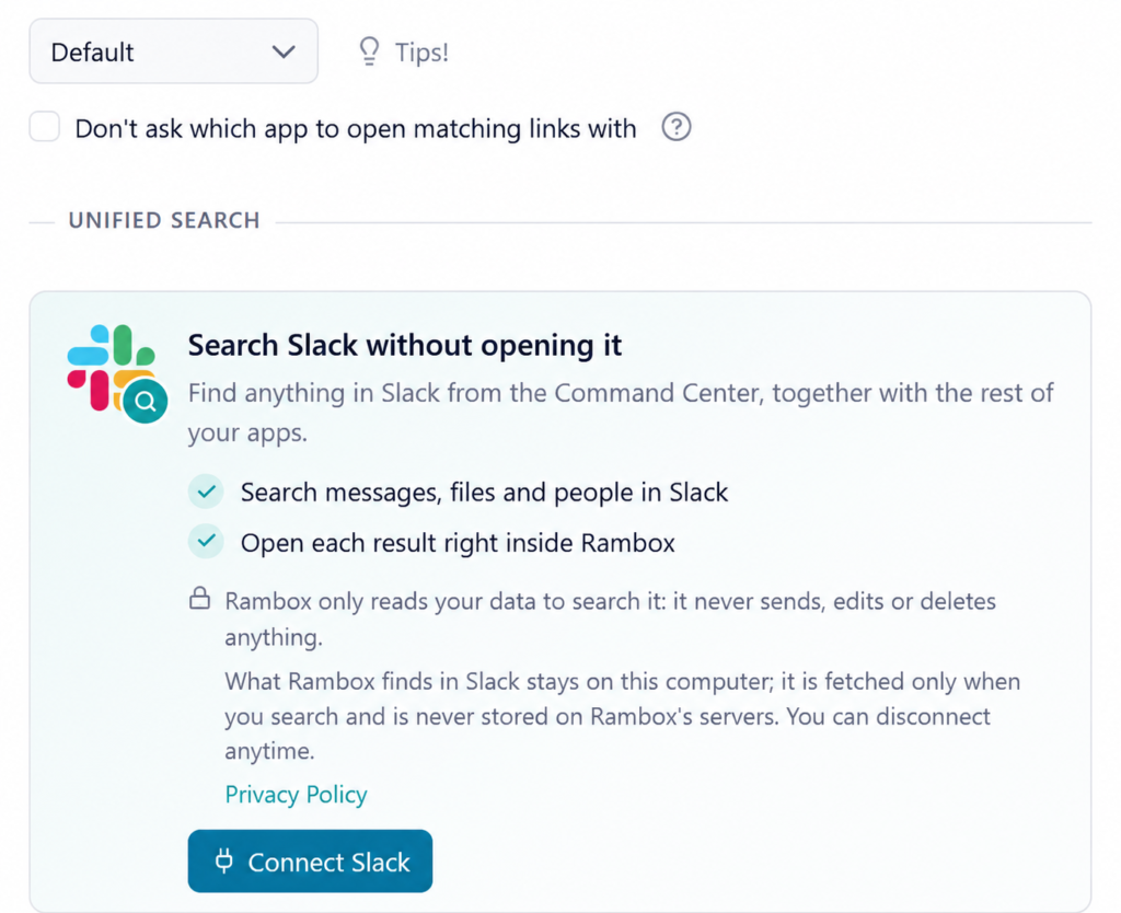 Unified Search